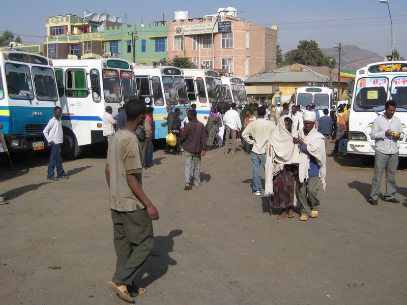 Gonder central bus station