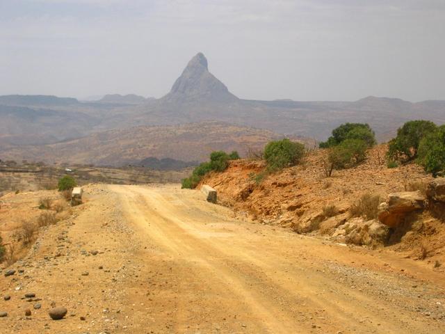 View from a distance of 3 km