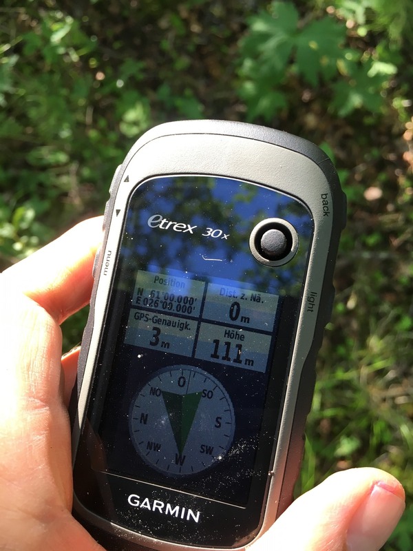 GPS reading