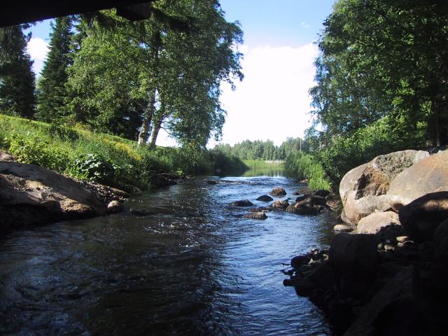 Nice little river near to the confluence location