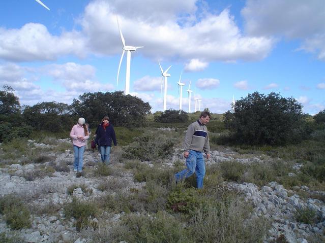 Arriving at the confluence point