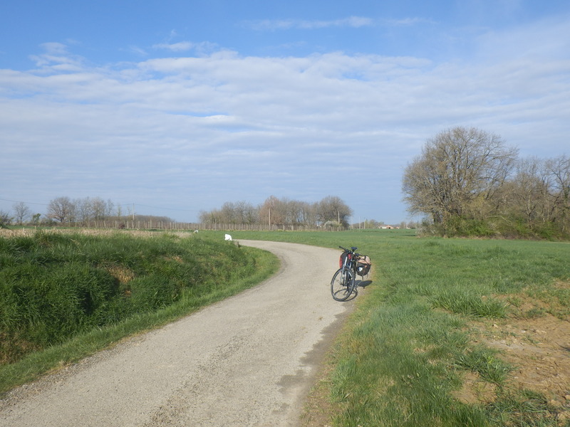 Road 70 m from the Confluence