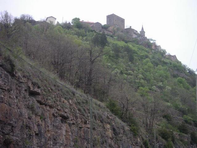 La Bastide- Pradines from near the point