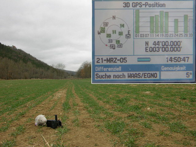 The GPS receiver / Der GPS Empfänger