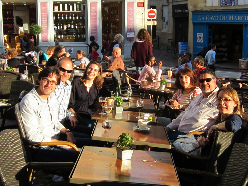 Having fun in Saint Emilion