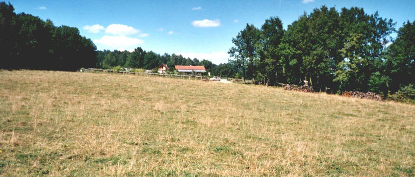 View north (just left of the house)