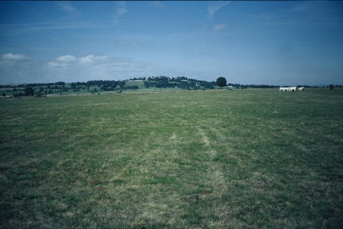 view to the north: in the background the village Tanavelle, beautifully located on a hill