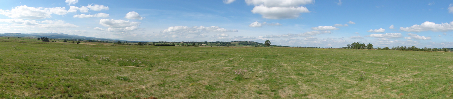 Panoramic view shot from the point