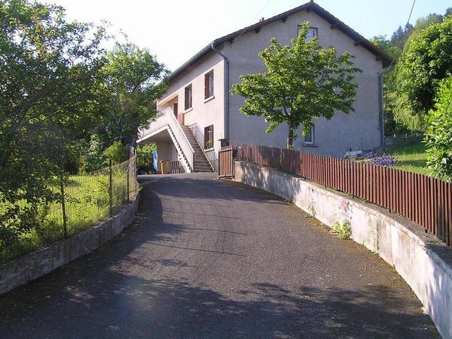 Entrance of the house of the lady