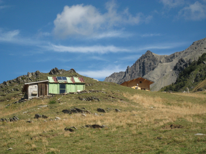 Old & new mountain cabins