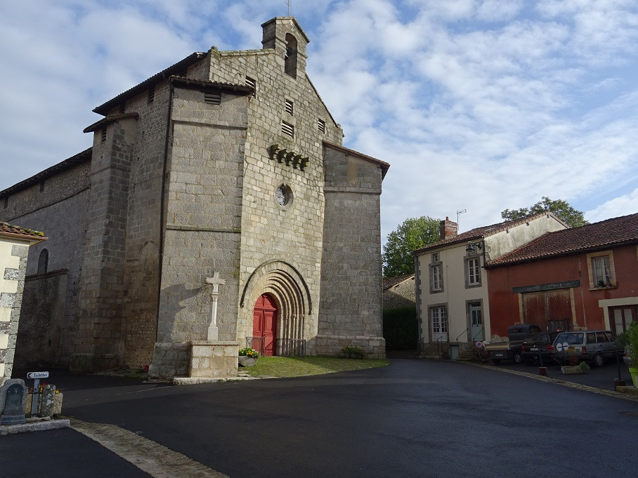 Blond fortified church (XII century)