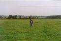 #4: Edwin on the actual confluence, about 20 meters from the road. The picture shows the view to the north