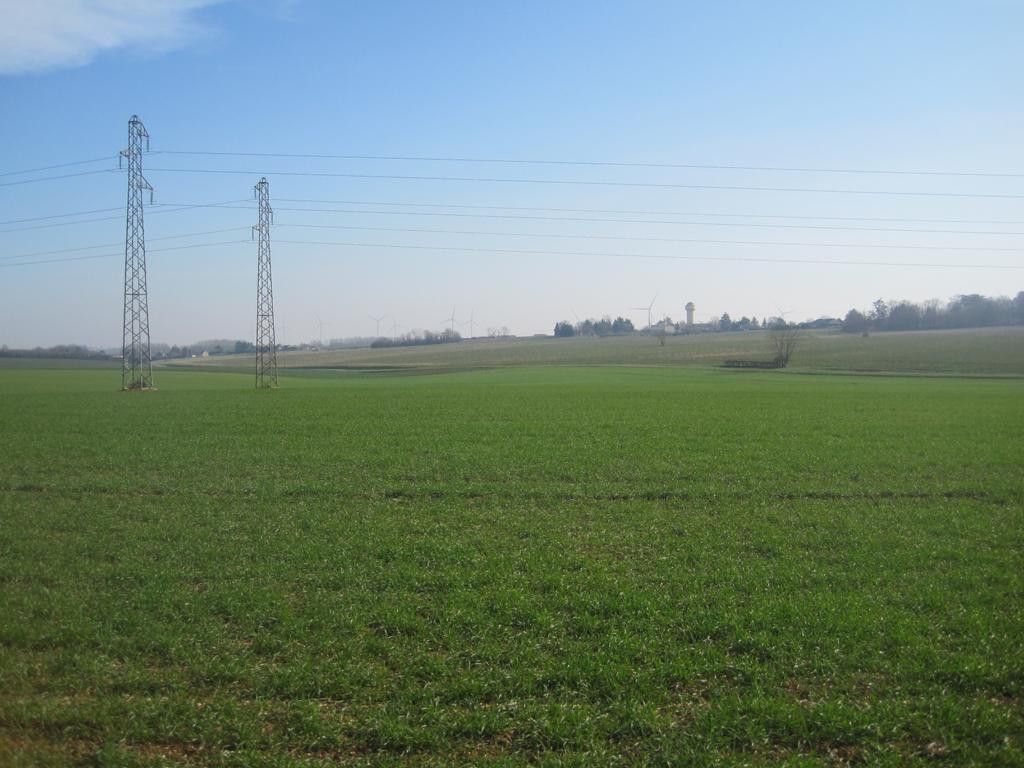 Osten; view east