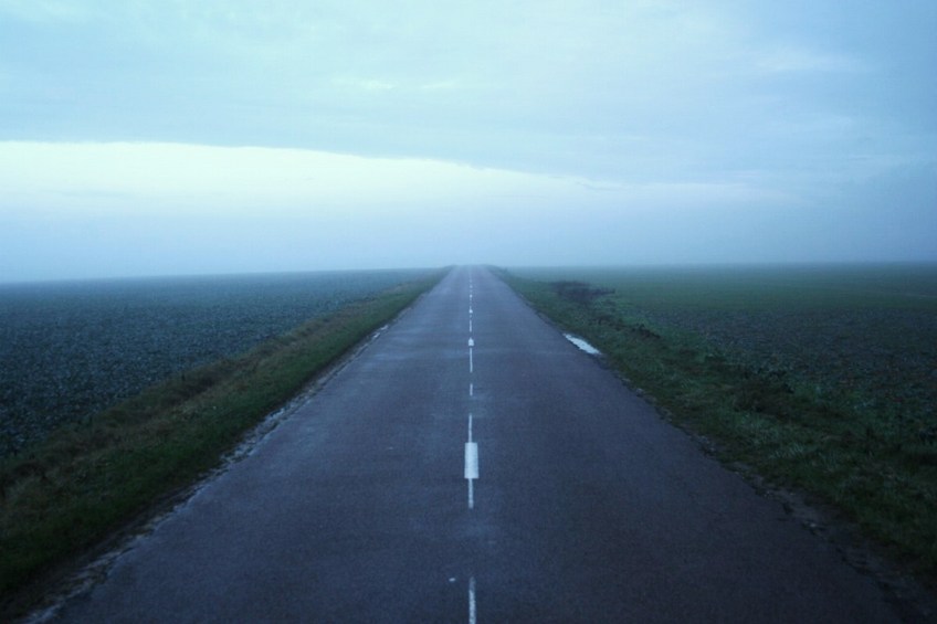 Small road north of Corberon