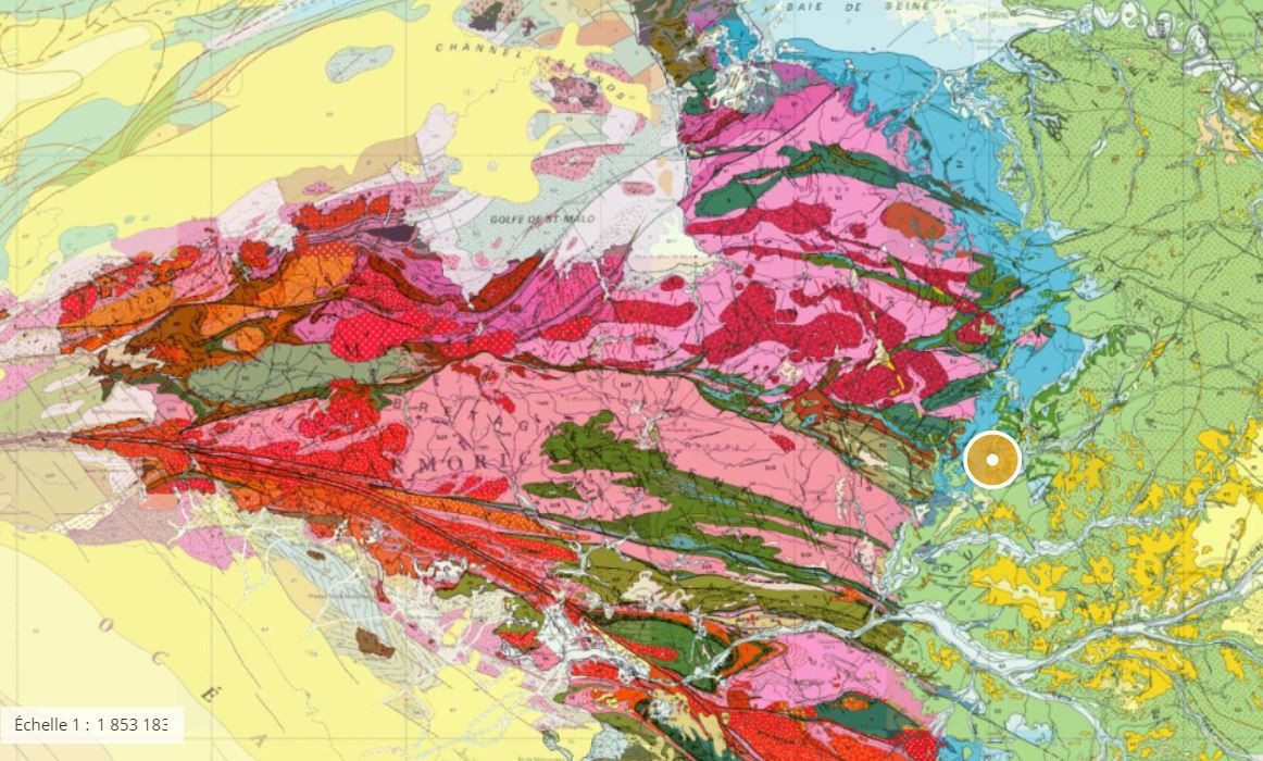 Le Maine et sa Géologie - une frontière