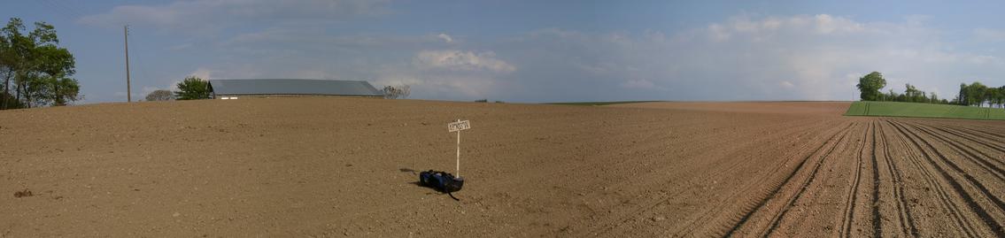 Farm across the hill – EAST to SOUTH