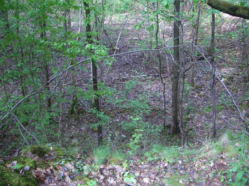 The Confluence 49°N 2°E in the centre of the image