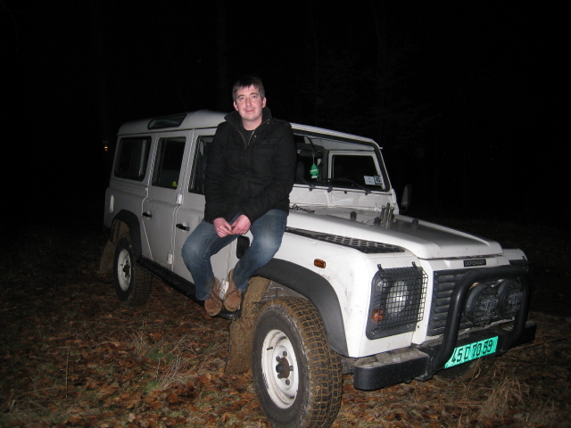 Phil and the Confluence Landy, close to the point