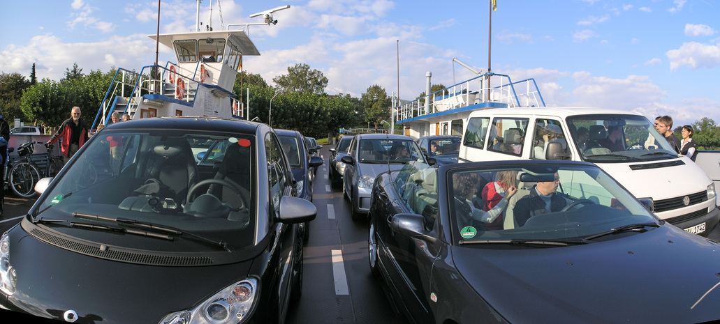 Onboard the ferry