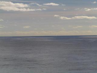 #1: Only the lighthouse of Île d'Ouessant can be seen from the confluence