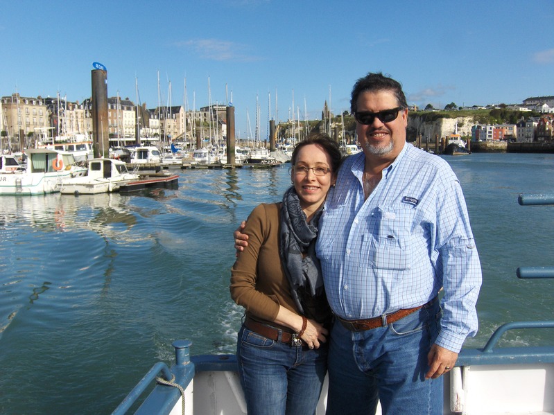 Happy return to Dieppe's pier