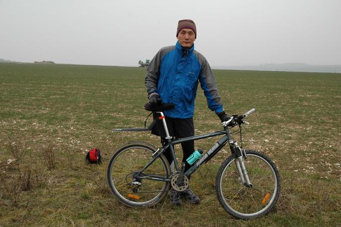 Ray's first European Confluence Point - reached with 5 modes of transportation