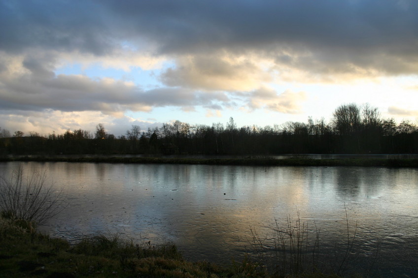 The River Somme, just a couple of kilometres from the CP