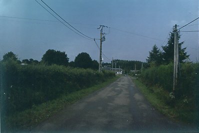 Looking North -- the rain cometh…