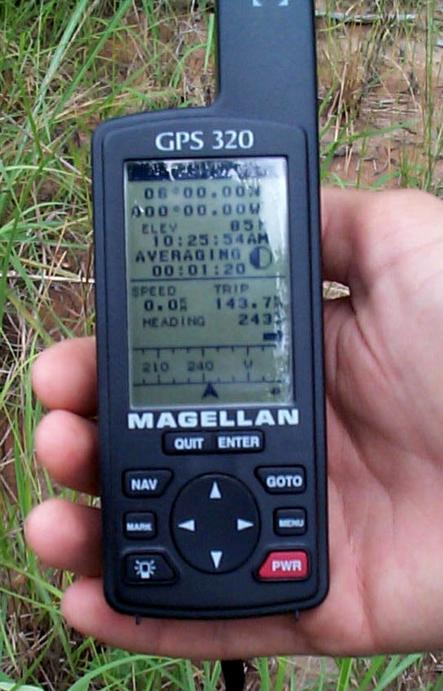 GPS reading