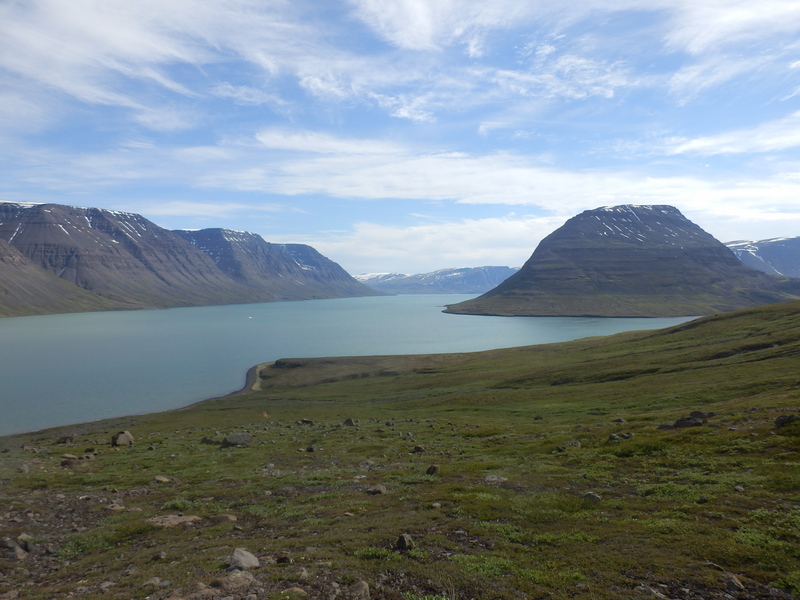 Hiking along the Coast of Disko Island