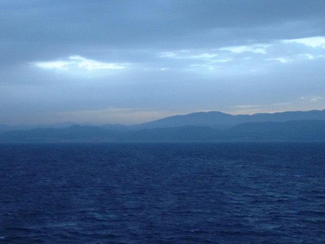 Rhodes Islands, seen from the confluence towards North