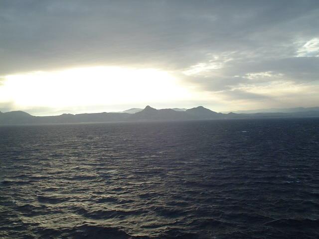 the Eastern coast of Rhodes