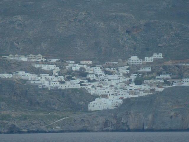 a small village on Rhodes' East coast