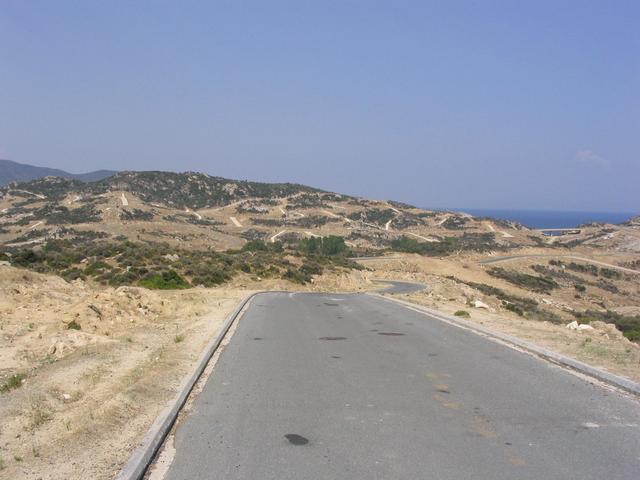 Abandoned preparation of land for building