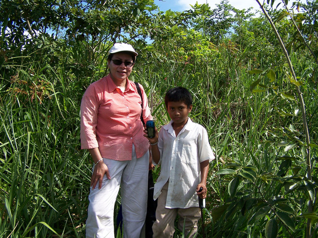 Cervando and Anabella at confluence