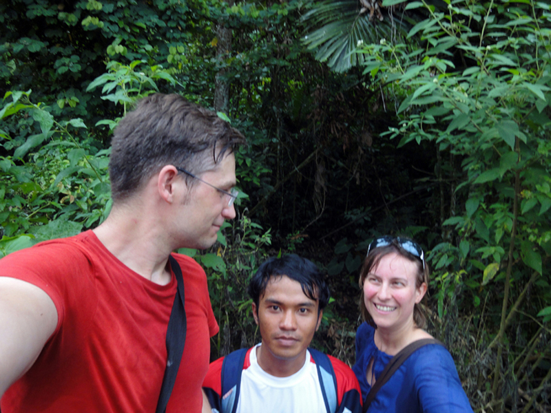 Philipp, Edo and Katharina at the CP 