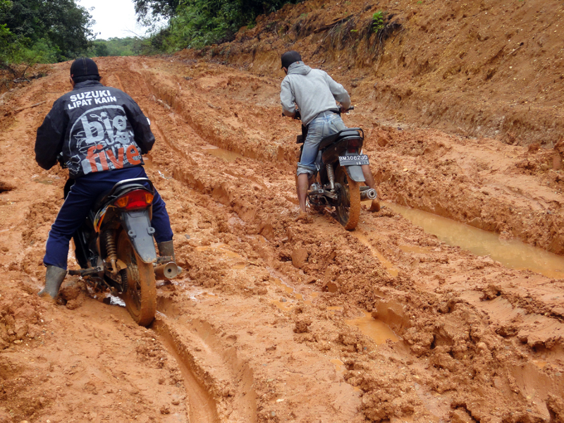 fighting through the mud