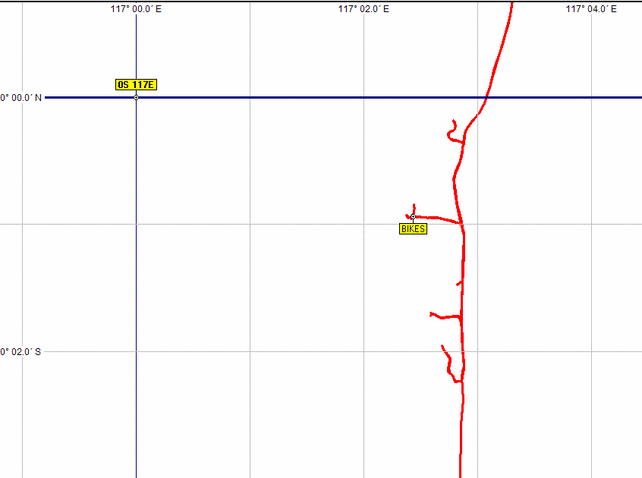 Map of unsuccessful attempts