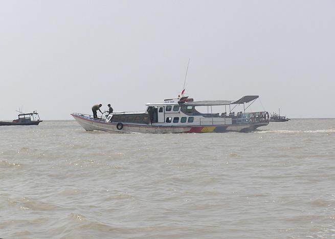 The boat we took from TJ Balai to Rangsang