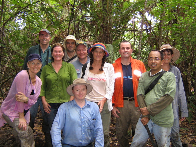 the group very happy