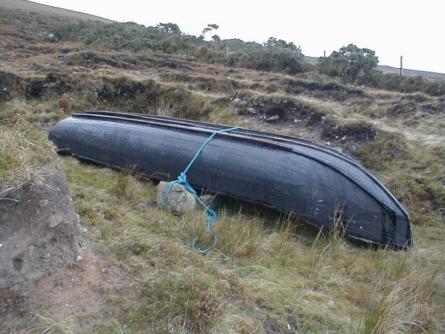 Currach near The Spot