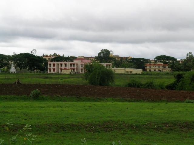 Monastry buildings seen from 15N 75E