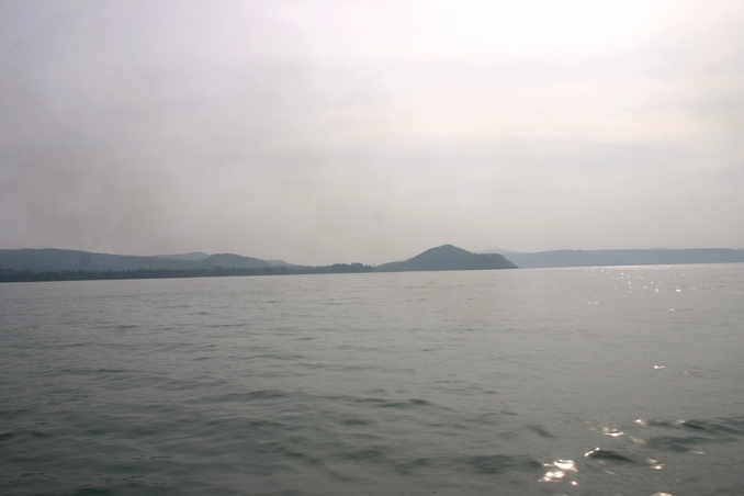 Northerly view of coast from the confluence point