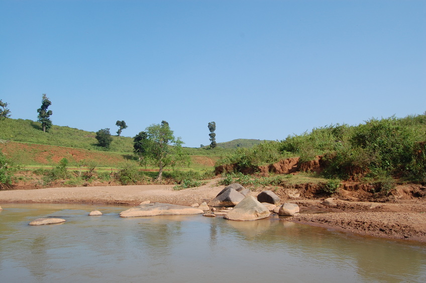 Eastern view  from the Confluence Point