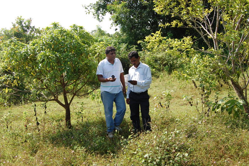 Anil Kumar Dhir  and  Kasinath Sahoo  at the Confluence Point