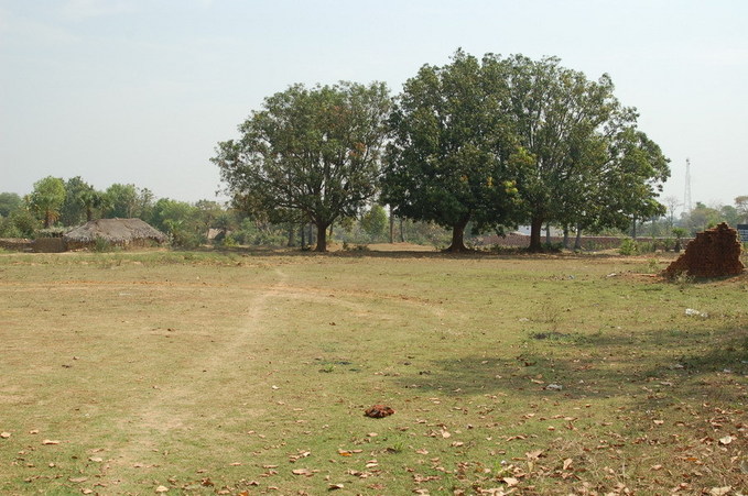 The confluence is 20 km in that direction