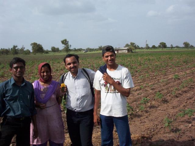 From Left: Pradeep, Shiwanee, Sujay and Harun.