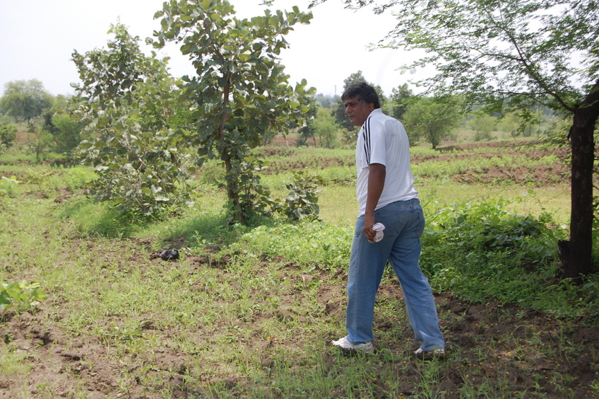 Anil  Kumar  Dhir  at  the  Confluence  Point