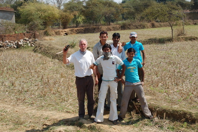 John with helpers