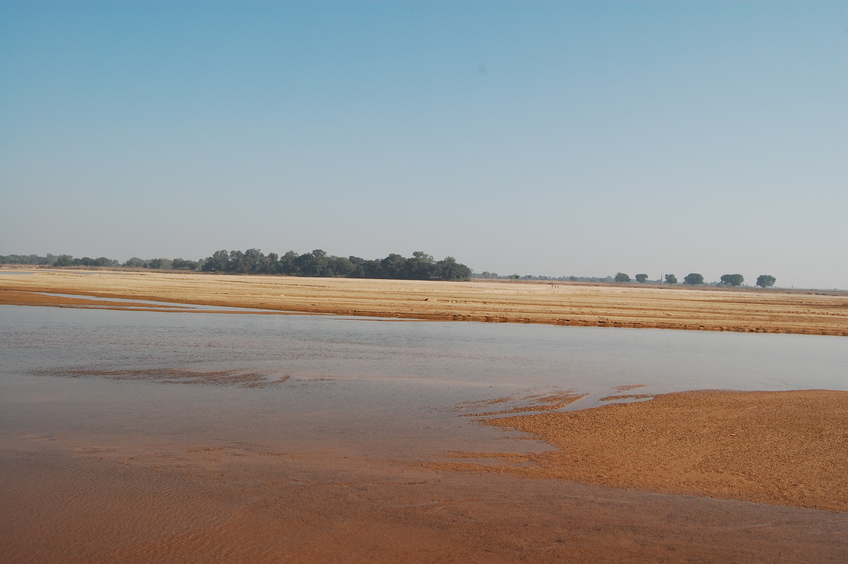 Northern view of the Confluence Point 